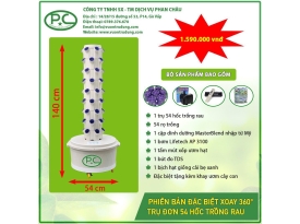 TRỤ THỦY CANH XOAY 360 ĐỘ COMBO 1 TRỤ 54 RỌ